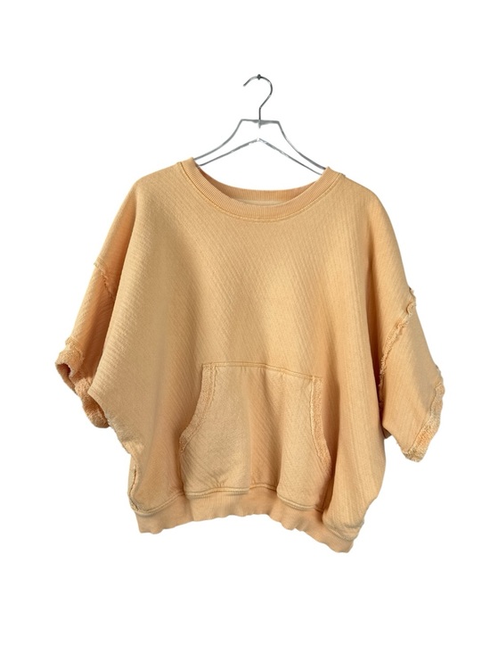 We The Free Tops - Free People We The Free Dweller Pullover Oversized Short Sleeve Sweatshirt M
